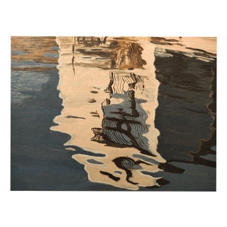 Enzo Melchiorre, Maison Rose, 1991, Oil Painting For Sale