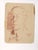 Paper Portrait of George Arliss in Conte Crayon on Cardstock 1934 by Ivan Opffer For Sale - Image 7 of 7