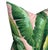 Contemporary Palm Floral Pillow Cover in Blush, 22x22 Pillow For Sale - Image 3 of 3