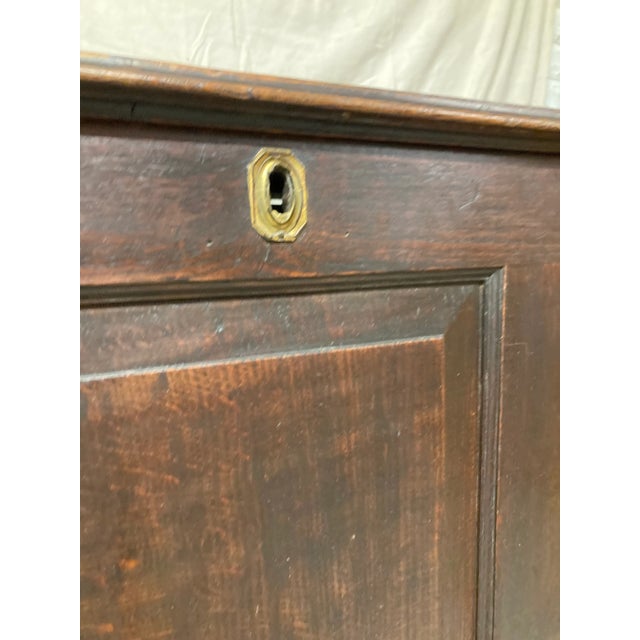 English 18th Century English Oak Mule Chest For Sale - Image 3 of 13