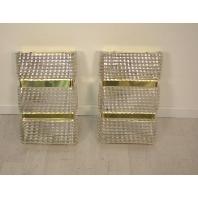 Early 21st Century Murano Wall Sconces by Murano for Murano, Set of 2 For Sale - Image 5 of 5