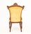 Yellow Aesthetic Movement Walnut Side Chair For Sale - Image 8 of 8