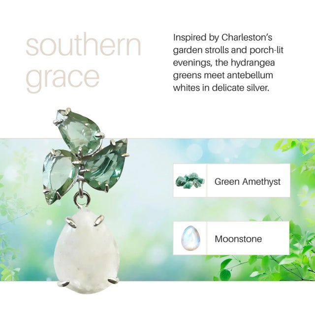 Contemporary Charleston Earrings Clip On- 2 Pieces For Sale - Image 3 of 7