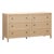 Boho Chic Bristol Park Whitewashed Oak Wood Dresser For Sale - Image 3 of 9