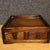 Wood Vintage Rosewood Desk Organizer Box With Dual Drawers and Tray Top For Sale - Image 7 of 9
