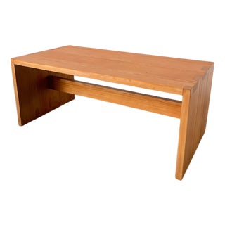 Vintage Pine Coffee Table from Maison Regain, 1970s For Sale