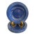 Vintage Emile Henry French Cobalt Blue Ceramic Bowls, Set of 4 For Sale