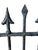 Late 19th Century Iron Victorian Garden Gate From Aspen Colorado For Sale - Image 5 of 5