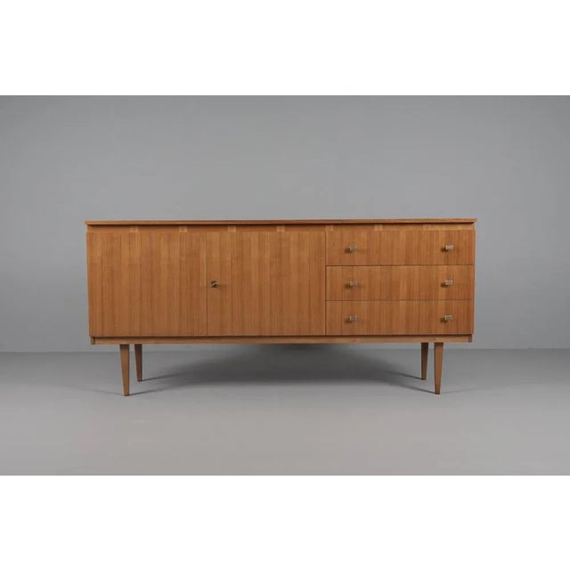 Walnut Veneer Sideboard, 1970s For Sale - Image 13 of 13
