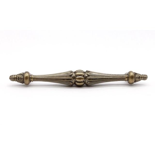 Traditional Pair of Late 20th Century Traditional Drawer or Cabinet Bridge Pulls For Sale - Image 3 of 6