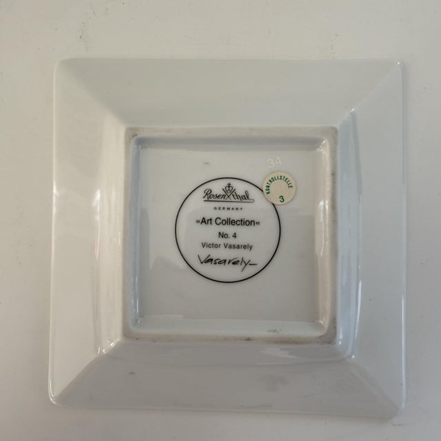 Rosenthal Art Collection No 4 by Victor Vasarely for Rosenthal, Germany, 1990s For Sale - Image 4 of 6