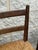 Set of Four Vintage Rush Seat Ladderback Bar Stools For Sale - Image 12 of 12