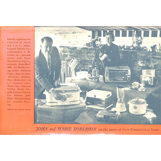 Traditional "Complete Small Appliance Cookbook" 1953 Roberson, John and Marie For Sale - Image 3 of 8