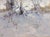 Whisper Fall by Judd Mercer | Gouache Snowy landscape with shrubs and grass in winter. For Sale
