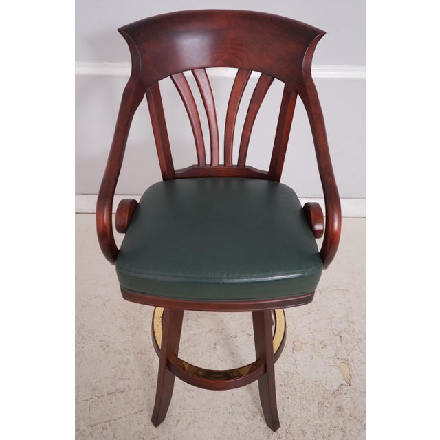 Age: Approx. 25 Years Old Details: Nomad Model Arts & Crafts Style Swivel Seats Game Room Barstools High Quality...