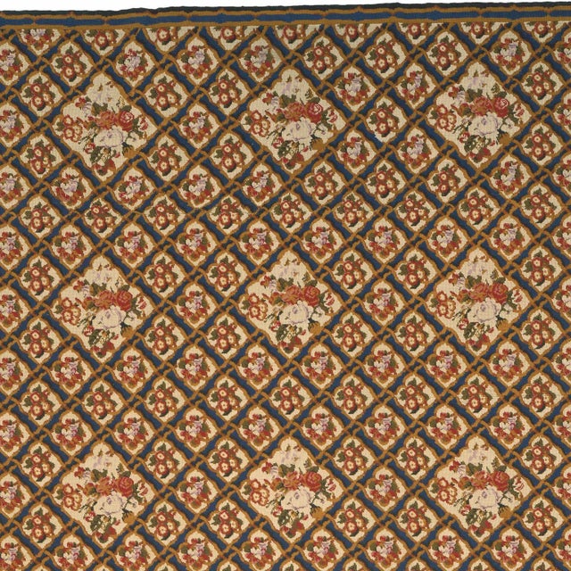 Antique Needlepoint Rug Chairish