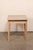 Tan 19th Century Swedish Minimalist Latte Wood Accent Table For Sale - Image 8 of 12