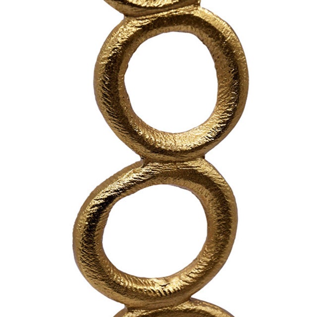 Contemporary Matthew Izzo Home Omar Stacked Circle Scultpure For Sale - Image 3 of 5