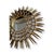 Antique Italian Gilded Wood Sunburst Mirror For Sale - Image 4 of 4