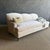 Custom Made Modern English Arm Sofa in Performance Linen Velvet - 96" For Sale - Image 4 of 11