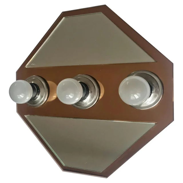 Mirror Wall Lamp from Fischer Leuchten, Germany, 1980s For Sale - Image 12 of 12