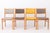 Vintage German Dining Chairs in Beechwood, 1970s, Set of 4 For Sale - Image 3 of 12