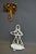 A highly stylish french art nouveau cast iron umbrella stand, featuring a beautifully fluid, organic design characteristic...