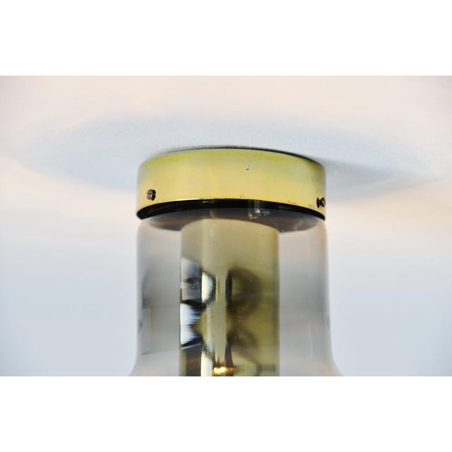 1960s Maxi Globe Flush Mount Lamp from Raak, the Netherlands, 1965 For Sale - Image 5 of 7