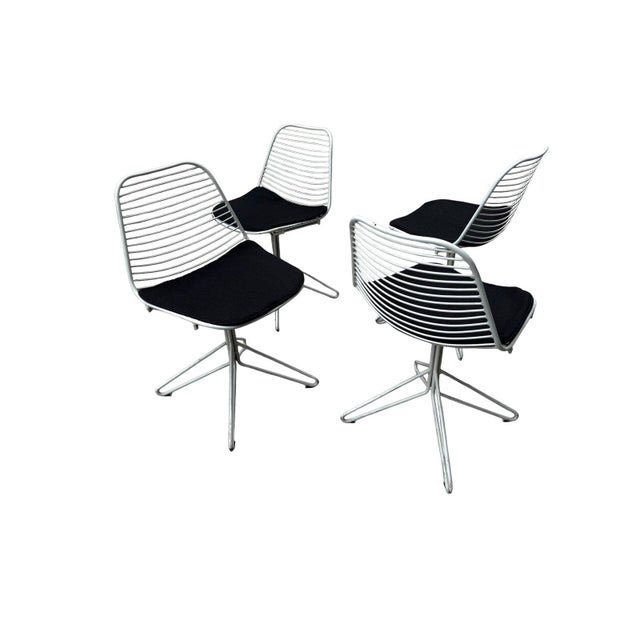 Wire Dining Chair by Henrik Pedersen for Houe DM Sketch, Set of 4 For Sale - Image 5 of 18