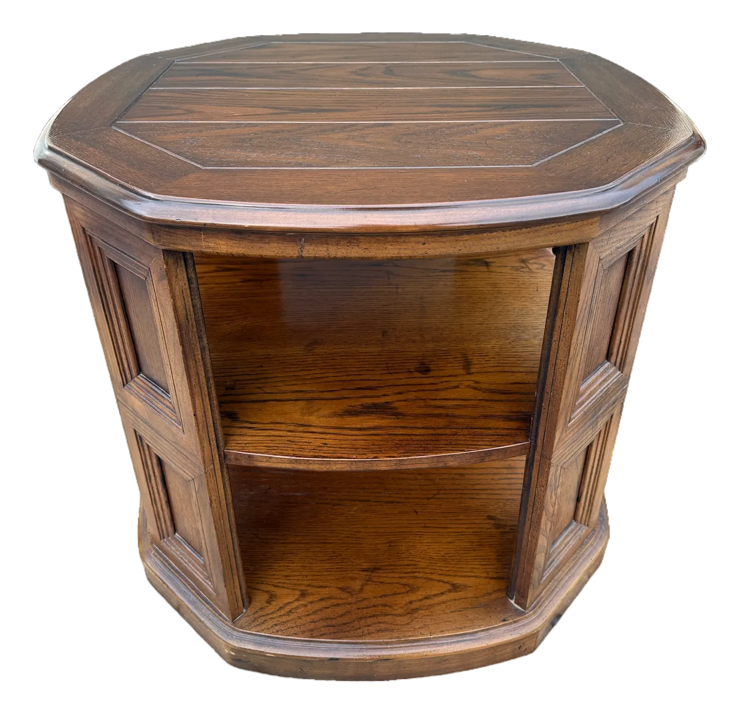 Late 20th Century Henredon Regency Style Three-Tier Occasional