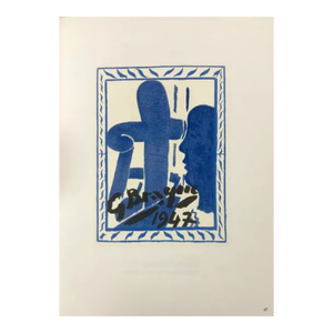 Georges Braque Lithograph P47 Braque Le Patron 1963