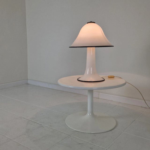 1970s Hand-Blown Murano Glass Mushroom Lamp, 1970s For Sale - Image 5 of 14