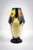 Shell-Shaped Vase in Polychrome Glazed Ceramic with Stylized Floral Decor by D'Argyl for E. Val & Cie, Paris, 1928-1935 For Sale - Image 11 of 11