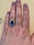 3.65 Carat Oval Tanzanite and 1 Carat Diamond Ring 18 Karat White Gold, Estate For Sale - Image 13 of 18