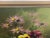 Traditional British Oil Painting Flowers Pansy's & Daisies by Elizabeth Bridge Ri Roi For Sale - Image 9 of 13