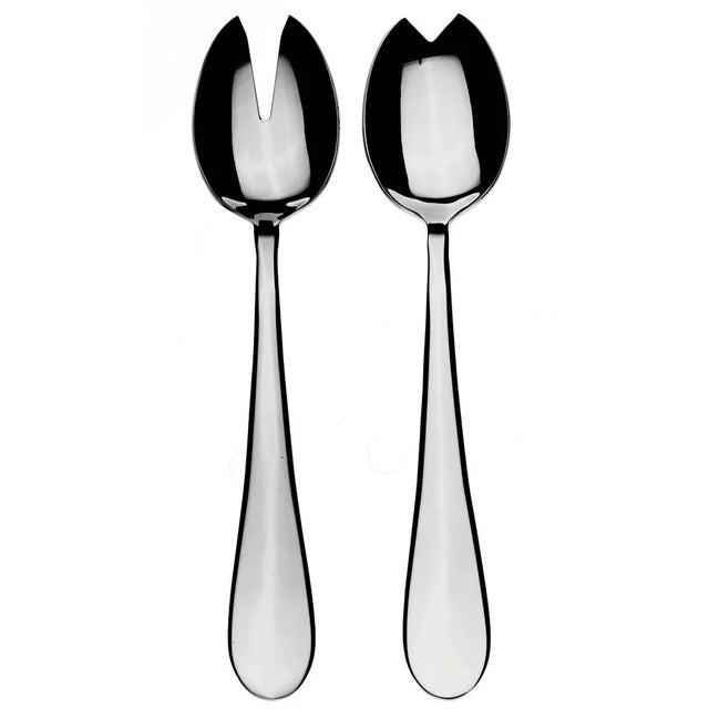 Contemporary Mepra Natura 2-Piece Salad Servers Set For Sale - Image 3 of 3