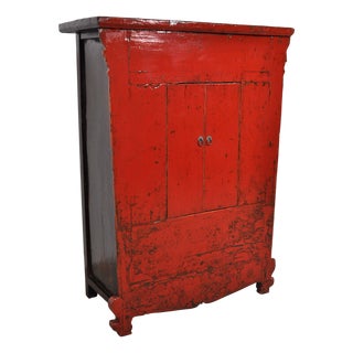 Antique Pine Cabinet, 1890s For Sale