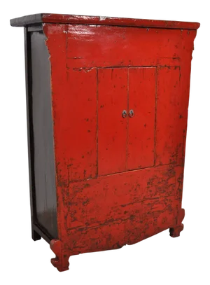 Antique Pine Cabinet, 1890s