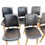 Vintage Scandinavian Chairs in Leatherette, 1960s, Set of 6 For Sale - Image 10 of 16