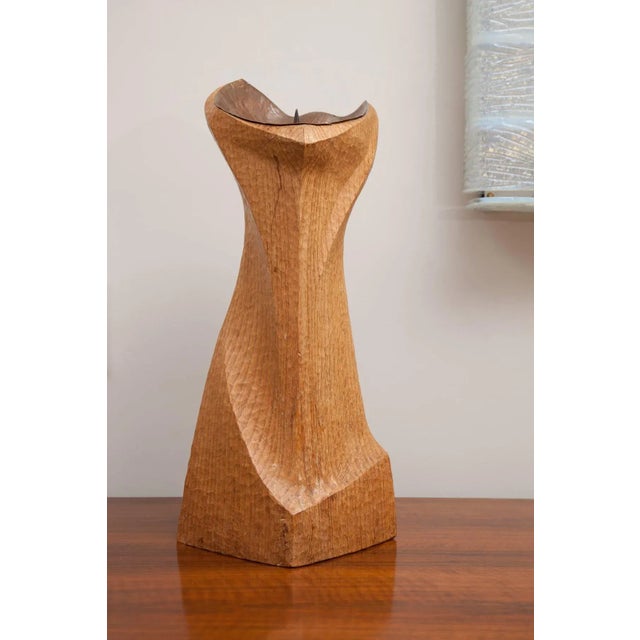 1950s Mid-Century Floor Candlestick from Steiner For Sale - Image 5 of 8