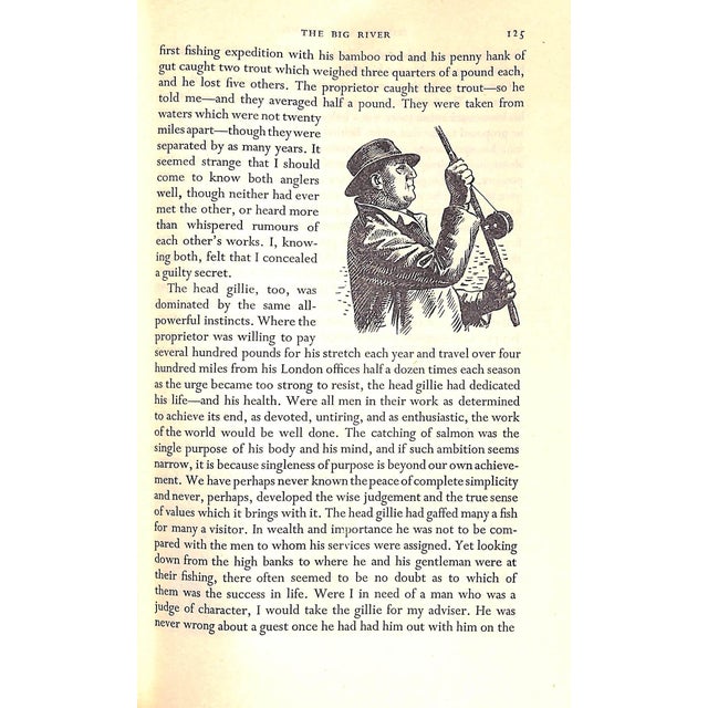 Blue "Fishing and Flying" Book 1947 Horsley, Terence For Sale - Image 8 of 12