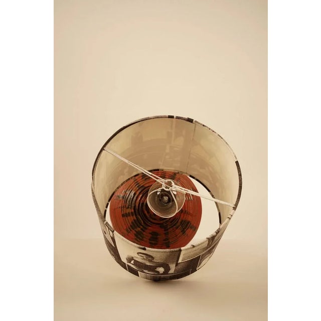 1950s Mid-Century Hungarian Studio Ceramic Table Lamp, 1950s For Sale - Image 5 of 11