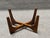 Mid-Century Modern Mid Century Modern Walnut/Glass End Table in Manner of Adrian Pearsall For Sale - Image 3 of 5