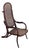 Rare Vienna Secession Bent Oak & Cane Easy Chair No. 01 Attributed to Thonet For Sale
