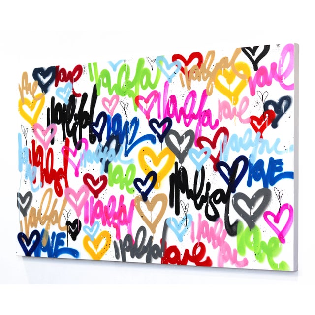 "You Can See Her Smile From Outerspace" Original Artwork by Amber Goldhammer For Sale In Los Angeles - Image 6 of 10