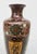 Metal Japanese Meiji Period Cloisonne Dragon & Phoenix Vase Circa 1880 For Sale - Image 7 of 13