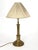 Produced by the historic Swedish brass foundry Skultuna during the 1940s, this exceptional table lamp embodies the...