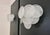 Glass Wall Sconces with 10 Alabaster White Disks, 1990s, Set of 2 For Sale - Image 10 of 16