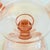 Pink Swirl Coupe Glasses - Set of 6 - France For Sale - Image 9 of 9