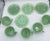 1940s 1940s Anchor Hocking Fire King Alice Jadeite Coffee Tea Cup & Saucer 9pc Lot For Sale - Image 5 of 14
